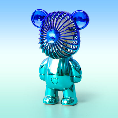 Charming Bear USB Mini Fan (Space Blue)