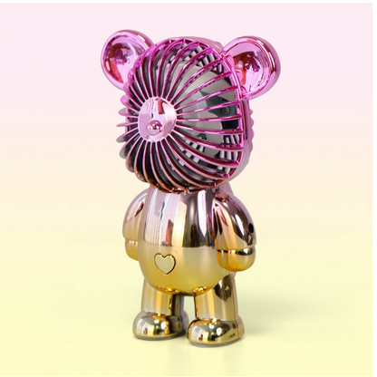 Charming Bear USB Mini Fan (Midnight Yellow)