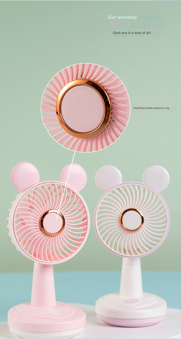 Portable USB Rechargeable Mini Handheld Fan