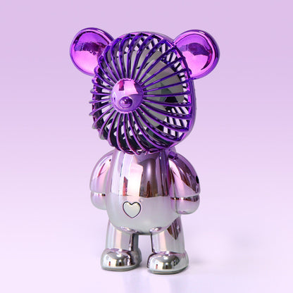 Charming Bear USB Mini Fan (Fancy Purple)