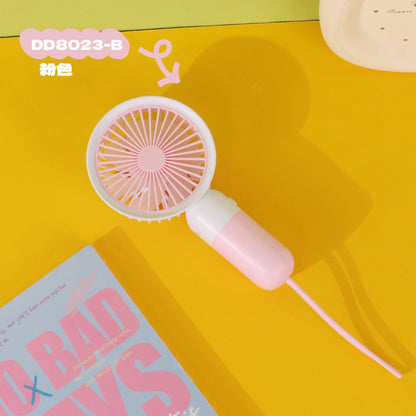 Portable USB Rechargeable Mini Handheld Fan