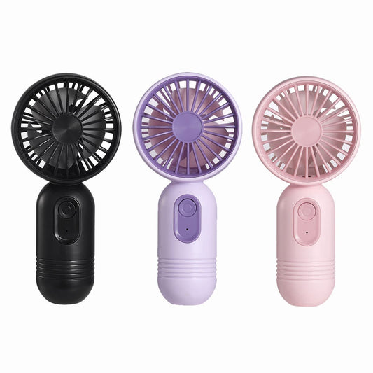 Cute Travel Fan (Black)