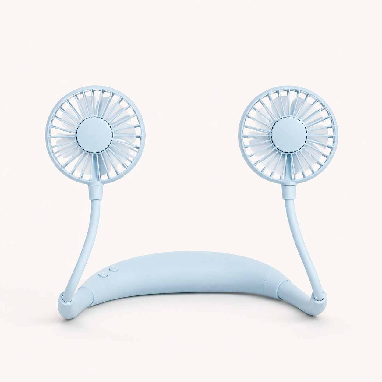 The Snail Neck Fan (Blue)