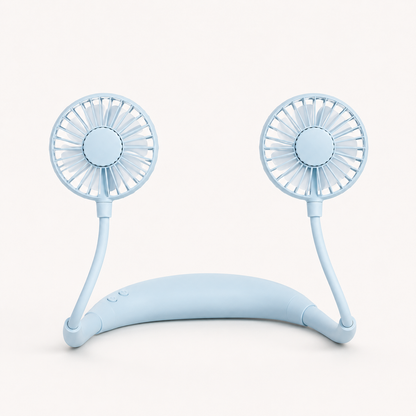 The Snail Neck Fan (Blue)