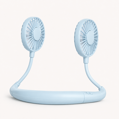 The Snail Neck Fan (Blue)