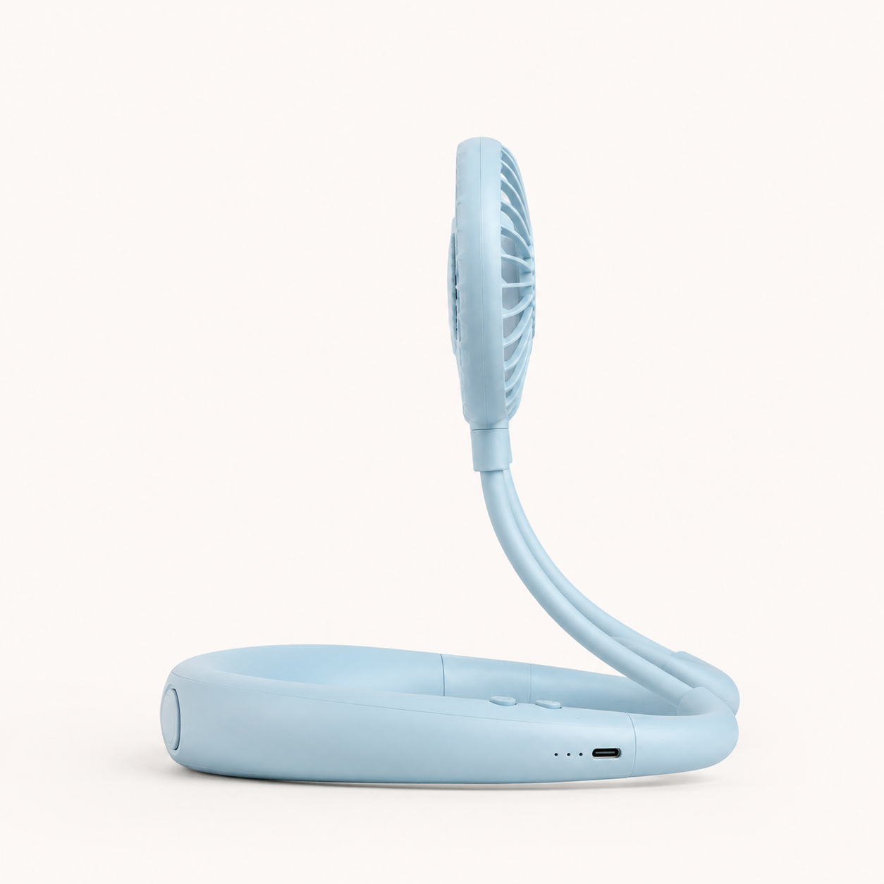 The Snail Neck Fan (Blue)