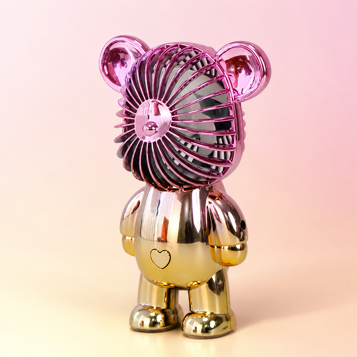 Charming Bear USB Mini Fan (Midnight Yellow)