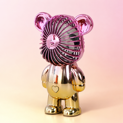 Charming Bear USB Mini Fan (Midnight Yellow)