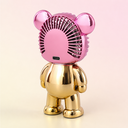 Charming Bear USB Mini Fan (Midnight Yellow)