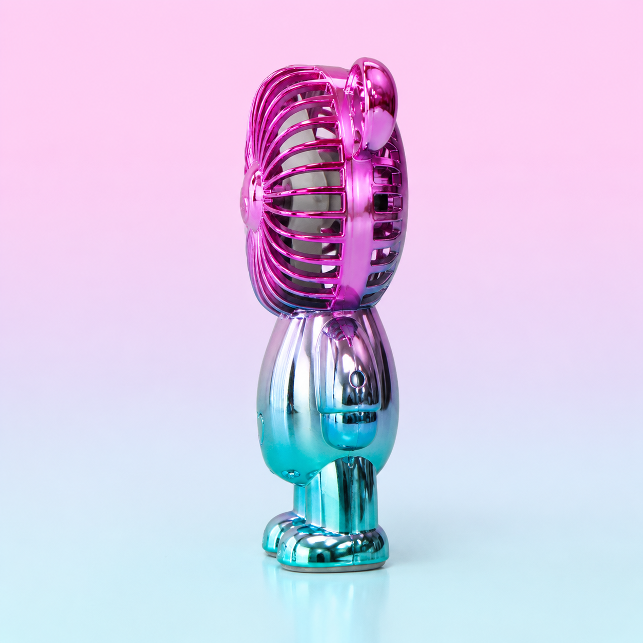 Charming Bear USB Mini Fan (Space Pink)