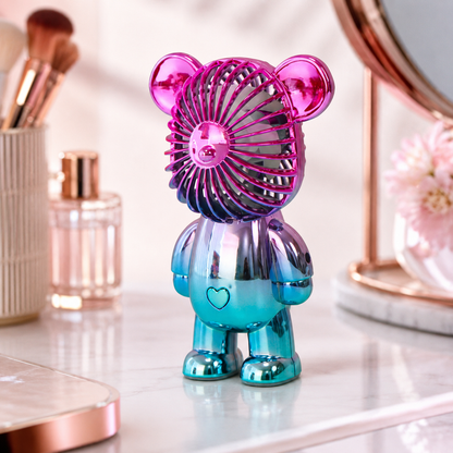 Charming Bear USB Mini Fan (Fancy Purple)
