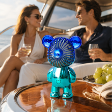 Charming Bear USB Mini Fan (Space Blue)