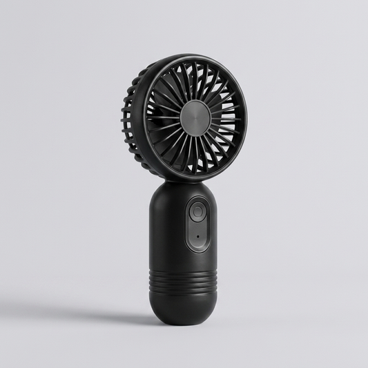 Cute Travel Fan (Black)