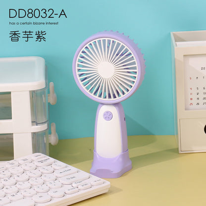 Portable USB Rechargeable Mini Handheld Fan