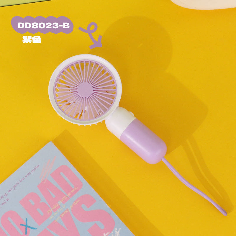 Portable USB Rechargeable Mini Handheld Fan