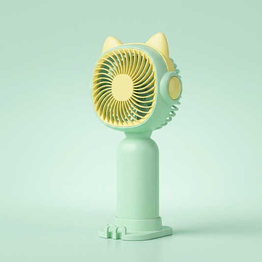 Chic Mini Portable Fan (Summer Green)