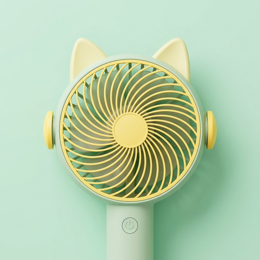 Chic Mini Portable Fan (Summer Green)