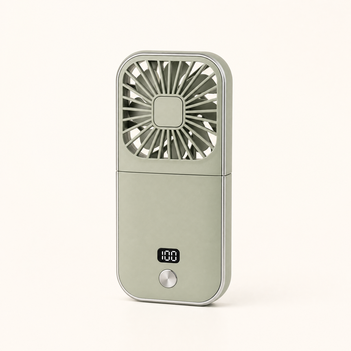 Dual-Mode Travel Fan (Sky Grey)
