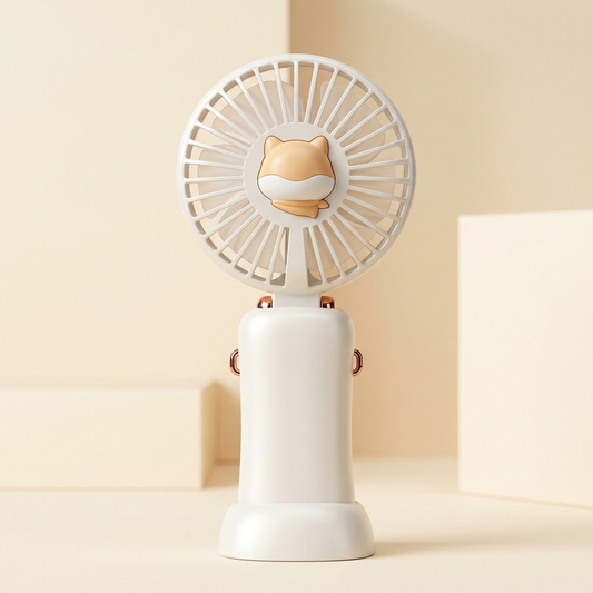 Shiba Fan (White)