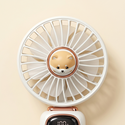 Shiba Fan (White)